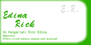 edina rick business card